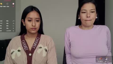 Snapshot of 2summerlove2 chatting on December 2024 12:27:01 PM Dalilah and Tarah online show from December 2024 12:27:01 PM