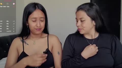 Snapshot of 2summerlove2 chatting on December 2024 12:43:02 PM Dalilah and Tarah online show from December 2024 12:43:02 PM