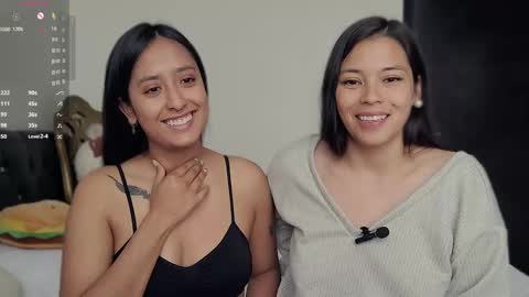 Snapshot of 2summerlove2 chatting on December 2024 02:33:01 PM Dalilah and Tarah online show from December 2024 02:33:01 PM