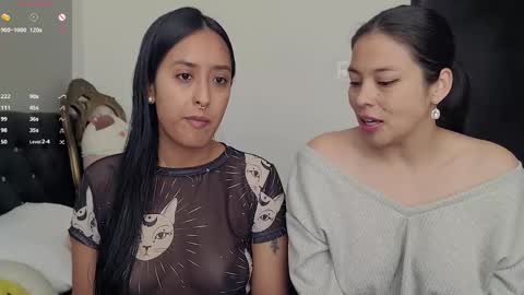 Snapshot of 2summerlove2 chatting on January 2025 03:23:01 PM Dalilah and Tarah online show from January 2025 03:23:01 PM