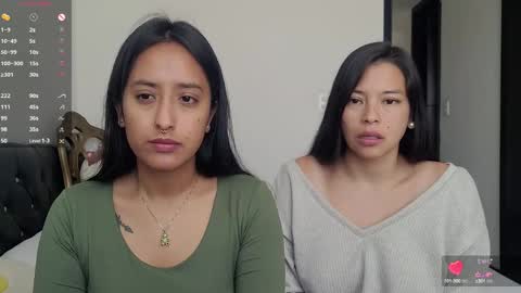 Snapshot of 2summerlove2 chatting on January 2025 03:39:01 PM Dalilah and Tarah online show from January 2025 03:39:01 PM