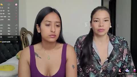 Snapshot of 2summerlove2 chatting on January 2025 03:32:01 PM Dalilah and Tarah online show from January 2025 03:32:01 PM