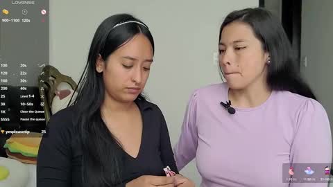 Snapshot of 2summerlove2 chatting on February 2025 06:49:02 PM Dalilah and Tarah online show from February 2025 06:49:02 PM