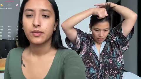 Snapshot of 2summerlove2 chatting on March 2025 07:32:02 PM Dalilah and Tarah online show from March 2025 07:32:02 PM