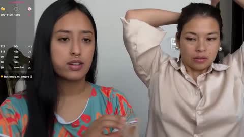 Snapshot of 2summerlove2 chatting on March 2025 03:18:01 PM Dalilah and Tarah online show from March 2025 03:18:01 PM