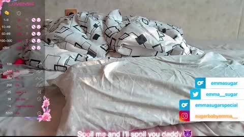 Snapshot of _emma_sugar chatting on January 2025 02:21:01 PM Emma Sugar online show from January 2025 02:21:01 PM