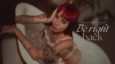 Sabrina online show from November 2025 07:59:02 PM