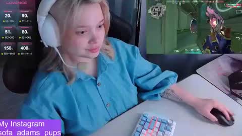 Snapshot of _sofia_adam_ chatting on June 2026 11:07:01 AM pups online show from June 2026 11:07:01 AM