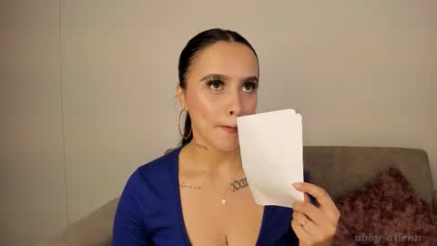 Abbey  IG abby allenn  04 December Online at  I will be on vacation dont forget me  See you soon   online show from October 2025 11:27:02 PM