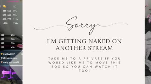 Aimee Jay online show from February 2025 05:03:02 AM
