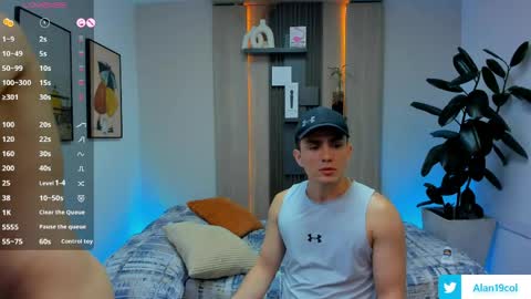Snapshot of alan_nd_kevin chatting on April 2026 07:04:01 PM Alan Kevin can we reach 100 thumbs up please guys online show from April 2026 07:04:01 PM