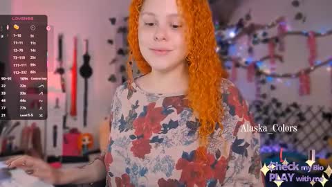 Snapshot of alaska_colors chatting on November 2025 01:33:02 PM Caro online show from November 2025 01:33:02 PM