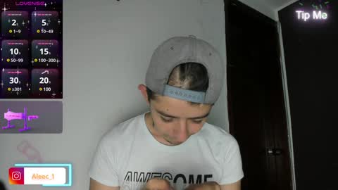 Snapshot of alecadrews_ chatting on January 2025 11:50:01 AM ALEC ANDREWS online show from January 2025 11:50:01 AM