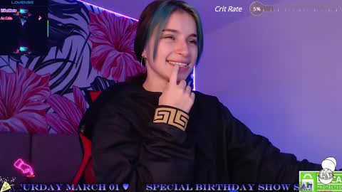 Snapshot of alejabeltran chatting on February 2025 01:37:02 PM Aleja online show from February 2025 01:37:02 PM