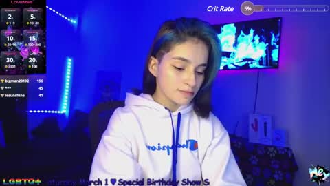 Snapshot of alejabeltran chatting on February 2025 12:36:02 AM Aleja online show from February 2025 12:36:02 AM