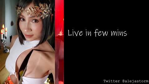 Snapshot of alejastorm chatting on November 2025 03:09:01 AM Alejandra online show from November 2025 03:09:01 AM