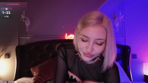 Snapshot of alexa_novak chatting on February 2025 01:55:01 AM Alexa online show from February 2025 01:55:01 AM