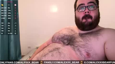 alexxxbear online show from February 2026 10:10:02 PM