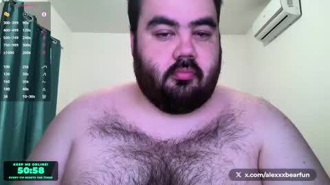 alexxxbear online show from February 2026 12:34:02 AM