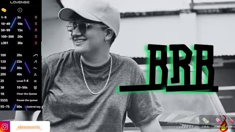 ALEXXX MORRIS online show from October 2025 07:03:01 PM