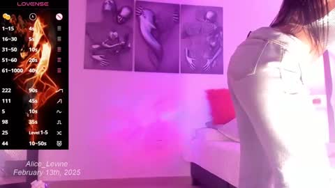 Snapshot of alice_levine chatting on February 2025 10:00:02 PM Alice online show from February 2025 10:00:02 PM