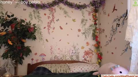 Snapshot of aliceriverscam chatting on January 2025 07:44:02 PM Alice Rivers ---- Enter my public Discord-  online show from January 2025 07:44:02 PM