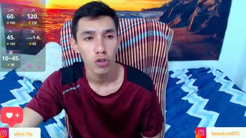 Snapshot of alicia_and_brandon chatting on February 2025 01:26:02 AM CATALINA Y ANDRES online show from February 2025 01:26:02 AM