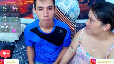 Snapshot of alicia_and_brandon chatting on February 2025 04:11:02 PM CATALINA Y ANDRES online show from February 2025 04:11:02 PM