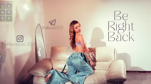 A L I S O N  online show from January 2025 10:37:01 PM