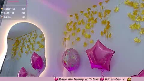 Snapshot of ambar_carterr chatting on February 2026 07:51:01 AM Ambar online show from February 2026 07:51:01 AM