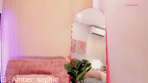 Snapshot of amber_sophie chatting on August 2026 07:35:01 PM Schedule 200pm to 900pm Col online show from August 2026 07:35:01 PM
