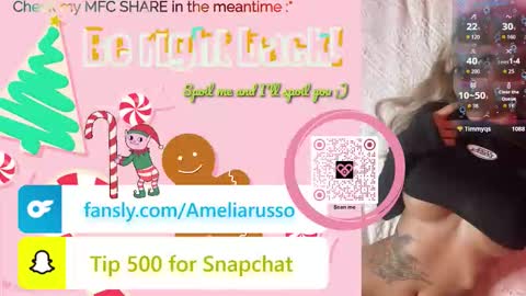 Snapshot of ameliarussso chatting on November 2025 08:19:02 PM ameliarussso online show from November 2025 08:19:02 PM