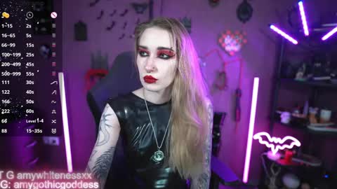 Snapshot of amywhitenessxx chatting on May 2026 11:15:02 AM Amy switch Goddess divine Mistress online show from May 2026 11:15:02 AM