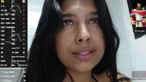 Andreina  online show from December 2024 08:58:01 PM