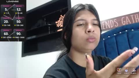 Andreina  online show from January 2025 06:21:01 PM