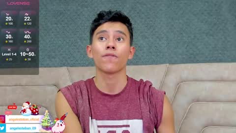 ngel Esteban  online show from December 2024 10:17:01 PM