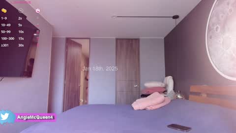 Snapshot of angie_mcqueen chatting on January 2025 01:18:02 PM angie online show from January 2025 01:18:02 PM