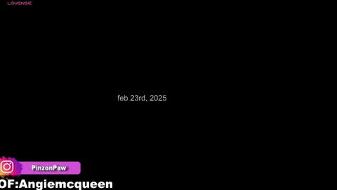 Snapshot of angie_mcqueen chatting on February 2025 01:21:02 PM angie online show from February 2025 01:21:02 PM