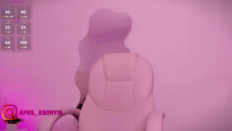 Snapshot of april_ebony18_ chatting on January 2025 01:24:01 PM April online show from January 2025 01:24:01 PM