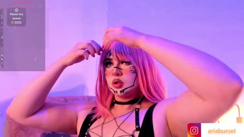 Snapshot of aria_burset chatting on December 2024 01:12:01 PM Aria online show from December 2024 01:12:01 PM