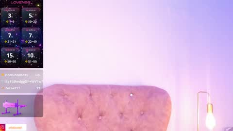 Snapshot of aria_burset chatting on February 2025 09:10:01 PM Aria online show from February 2025 09:10:01 PM