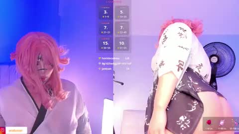 Snapshot of aria_burset chatting on February 2025 10:28:02 PM Aria online show from February 2025 10:28:02 PM