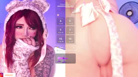 Snapshot of aria_burset chatting on February 2025 08:37:01 PM Aria online show from February 2025 08:37:01 PM