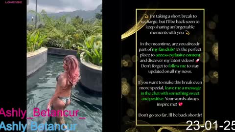 Ashly Betancur  online show from January 2025 04:16:02 AM