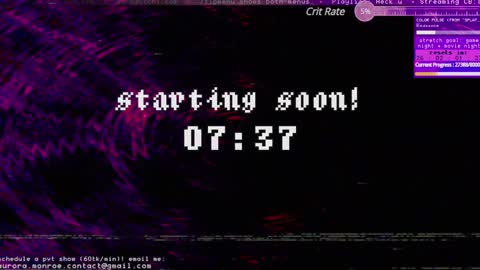 Aurora  Aura online show from January 2025 02:58:02 AM