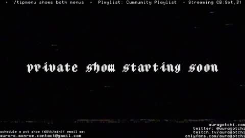 Aurora  Aura online show from March 2025 08:23:02 AM
