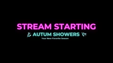Snapshot of autum_showers chatting on May 2026 07:02:02 AM Autum Showers online show from May 2026 07:02:02 AM