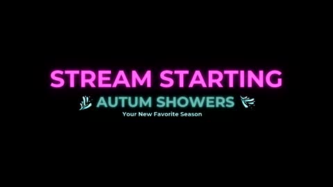 Snapshot of autum_showers chatting on May 2026 05:25:01 AM Autum Showers online show from May 2026 05:25:01 AM