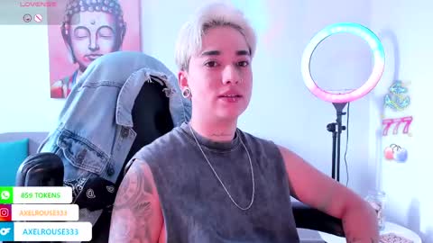 Axel Rouse online show from April 2026 05:07:02 PM