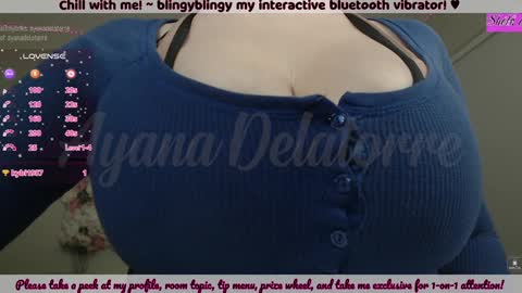 Snapshot of ayanadelatorre chatting on December 2024 01:53:02 AM Ayana Delatorre online show from December 2024 01:53:02 AM
